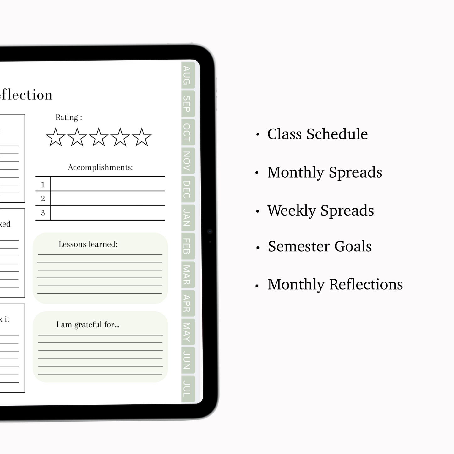 Digital Student Planner - Sage