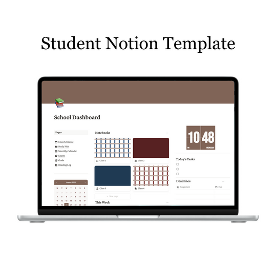 Ultimate Student Notion Template - Library